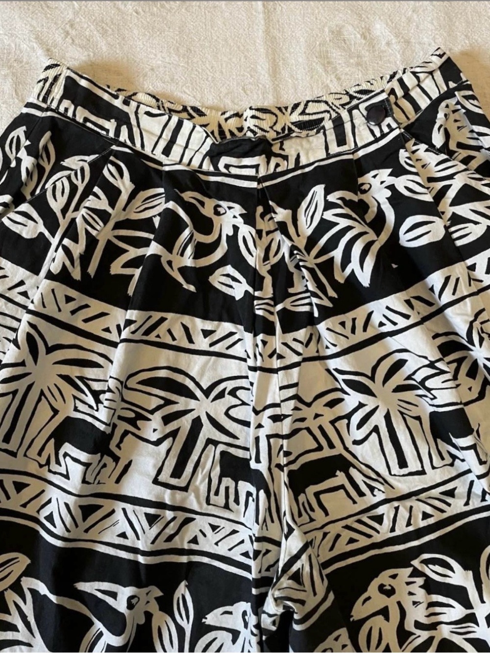 VINTAGE Cotton Culottes - Picture 2 of 6